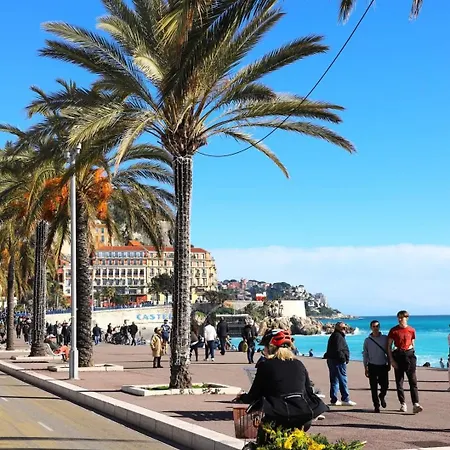 Chic Vue Mer Avec Clim Sur La Prom 니스